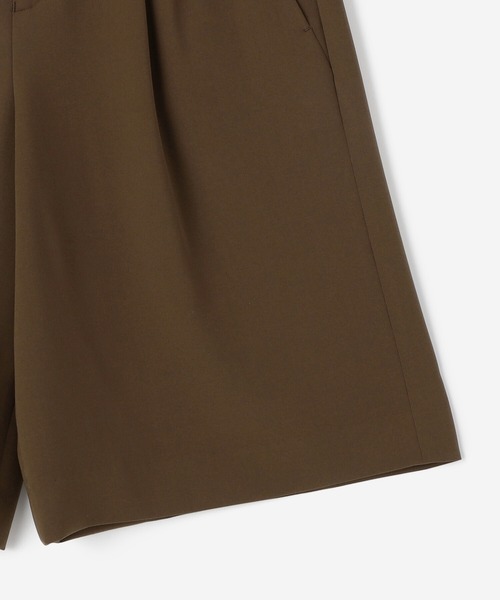 Morris & Sons（モリスアンドサンズ）の「MORRIS & SONS | タックショーツ WOMEN（その他パンツ・レディース・ブラック/ブラウン・1/0）」の8枚目の写真