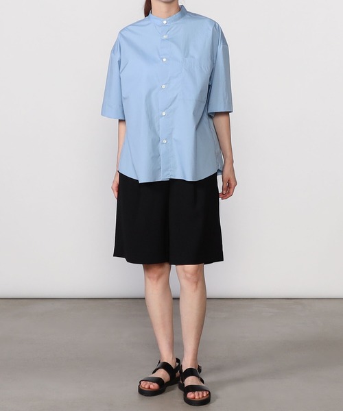 Morris & Sons（モリスアンドサンズ）の「MORRIS & SONS | タックショーツ WOMEN（その他パンツ・レディース・ブラック/ブラウン・1/0）」の13枚目の写真