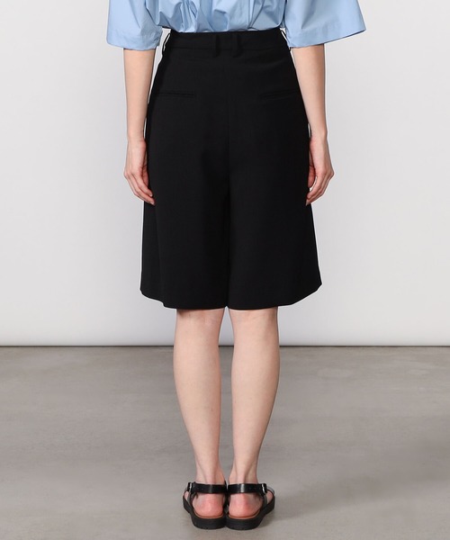 Morris & Sons（モリスアンドサンズ）の「MORRIS & SONS | タックショーツ WOMEN（その他パンツ・レディース・ブラック/ブラウン・1/0）」の10枚目の写真