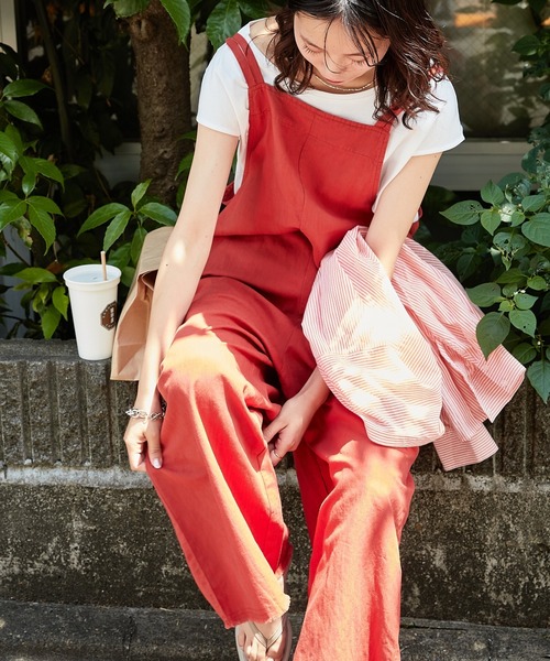 CIAOPANIC TYPY（チャオパニックティピー）の「▽微光沢リネンキャミ