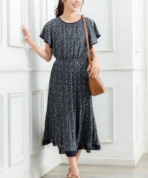 Honeys（ハニーズ）の「配色ワンピース（ワンピース）」 - WEAR