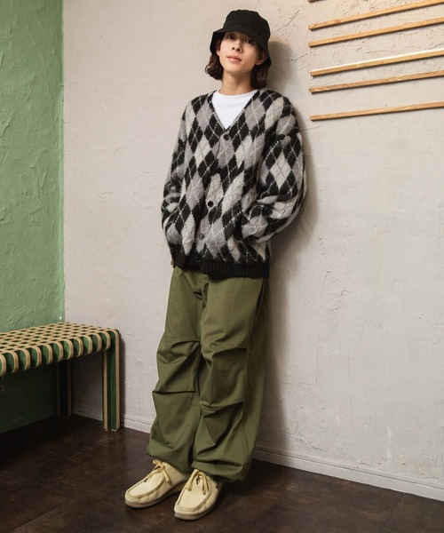 WEGO(ウィゴー)の「WEGO/モヘアライク総柄BIGカーディガン(カーディガン/ボレロ・レディース・その他1/その他2/その他3/その他4/その他5/その他6・MEDIUM/LARGE)」の18枚目の写真