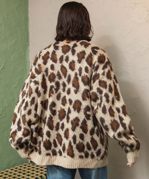 WEGO(ウィゴー)の「WEGO/モヘアライク総柄BIGカーディガン(カーディガン/ボレロ・レディース・その他1/その他2/その他3/その他4/その他5/その他6・MEDIUM/LARGE)」の14枚目の写真