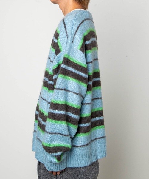 WEGO(ウィゴー)の「WEGO/モヘアライク総柄BIGカーディガン(カーディガン/ボレロ・レディース・その他1/その他2/その他3/その他4/その他5/その他6・MEDIUM/LARGE)」の22枚目の写真