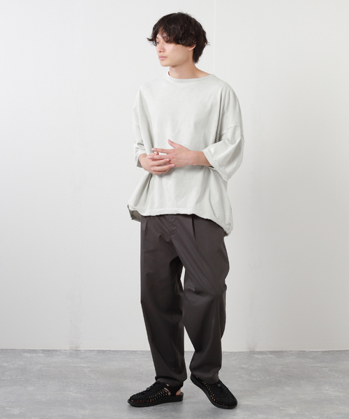 J.S Homestead】OVER LARGE PONCHO S/S / オーバー ラージ