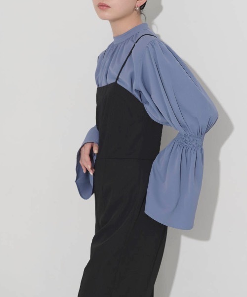 Aunt Marie's(アントマリーズ)の「キャミルーズオールインワン(サロペット/オーバーオール・レディース・チャコールグレー/ブラック/アイボリー・FREE/S)」の21枚目の写真