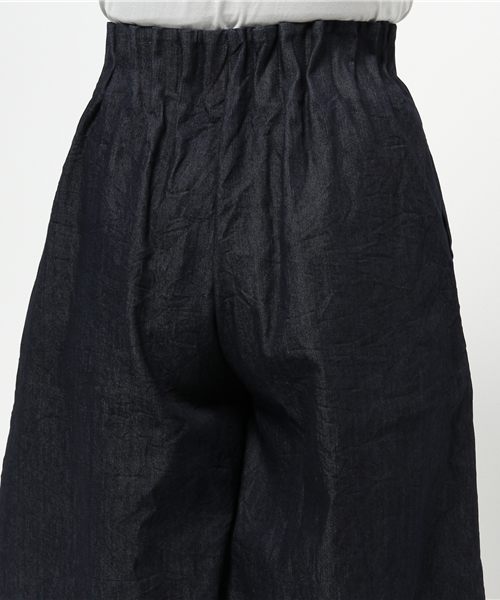 Kastane（カスタネ）の「【Kastane】デニムWタックガウチョパンツ（その他パンツ・レディース・インディゴブルー・FREE）」の8枚目の写真