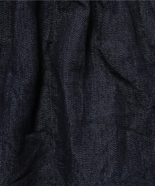 Kastane（カスタネ）の「【Kastane】デニムWタックガウチョパンツ（その他パンツ・レディース・インディゴブルー・FREE）」の3枚目の写真