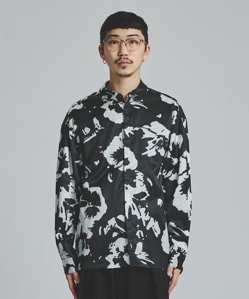 LiNoH（リノー）の「PANSY PRINT L/S SHIRT（シャツ/ブラウス
