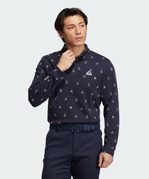 adidas（アディダス）の「PLAY GREEN モノグラム長袖ボタンダウンシャツ【adidas Golf/アディダスゴルフ】（ポロシャツ）」