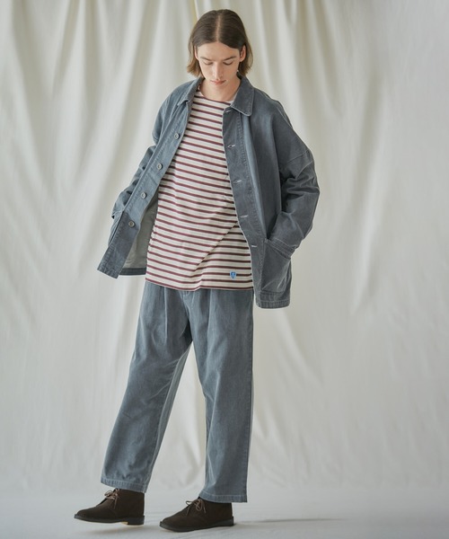 ORCIVAL(オーシバル)の「ORCIVAL | コットンロード ルーズTシャツ MEN(Tシャツ/カットソー・メンズ・C/A/G/B/ホワイト系その他5/F/ブルー系その他5・4/5/3)」の11枚目の写真
