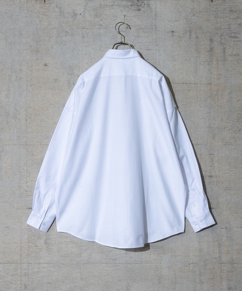 JOHN'S CLOSET(ジョンズクローゼット)の「【i】オックス ボタンダウン ビッグシャツ(シャツ/ブラウス・メンズ・ホワイト/ブラック/イエロー/ネイビー/グレー/サックスブルー・LARGE/MEDIUM/X-LARGE)」の20枚目の写真