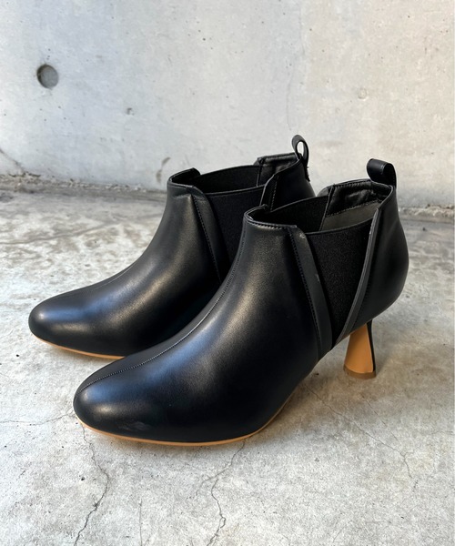 prose verse(プロズヴェール)の「サイドゴアブーティー(ブーツ・レディース・ブラック/ベージュ・SMALL/LARGE/X-LARGE/MEDIUM)」の12枚目の写真