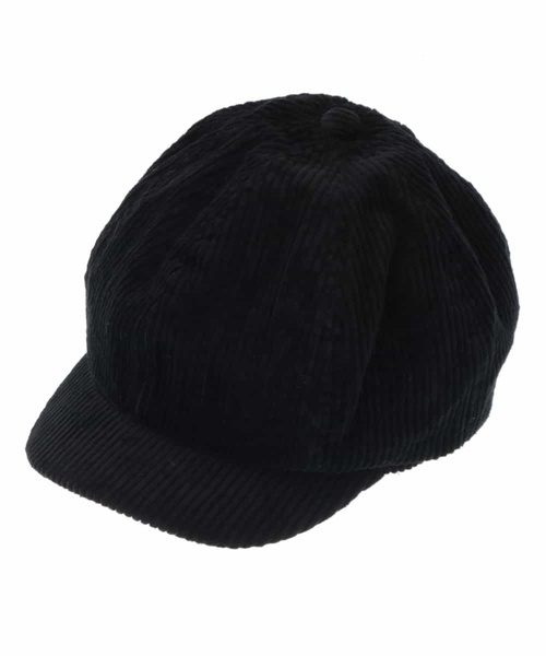 a.v.v（アーヴェヴェ）の「コーデュロイキャスケット（キャスケット・メンズ・ブラック・46）」の8枚目の写真