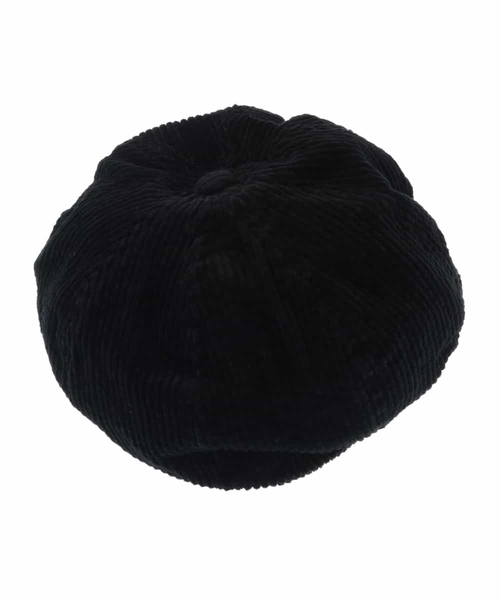 a.v.v（アーヴェヴェ）の「コーデュロイキャスケット（キャスケット・メンズ・ブラック・46）」の10枚目の写真