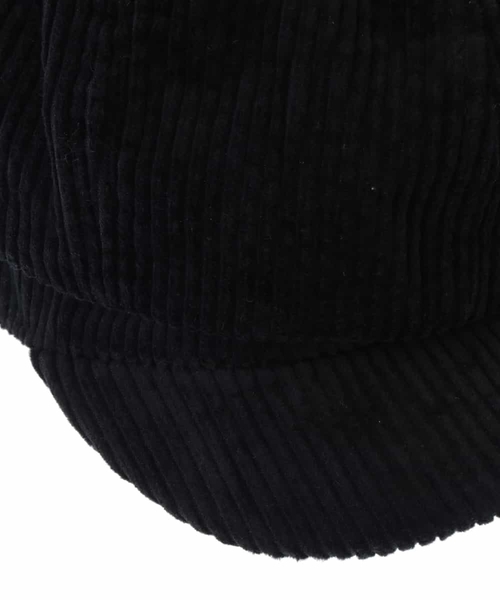 a.v.v（アーヴェヴェ）の「コーデュロイキャスケット（キャスケット・メンズ・ブラック・46）」の12枚目の写真