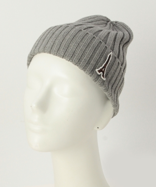 grove（グローブ）の「ワッペン付コットンニットワッチキャップ（ニットキャップ/ビーニー・レディース・ホワイト/グレー/ブラック/ブルー・00）」の5枚目の写真