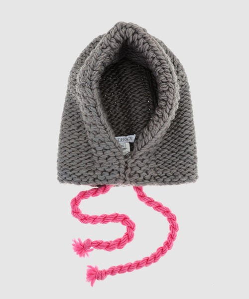 JW Anderson（ジェイダブリューアンダーソン）の「ボウシ（ニットキャップ/ビーニー・レディース・グレー系その他/ホワイト系その他/ブラック系その他・FREE）」の3枚目の写真