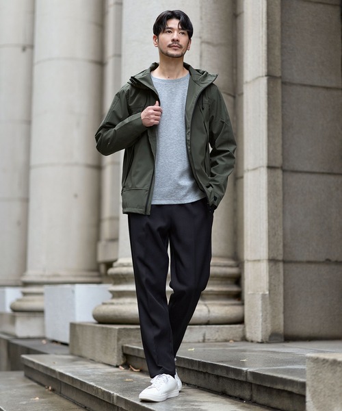 セール】4wayストレッチ 撥水マウンテンパーカー ジャケット