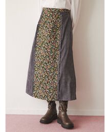 merry jenny | ジャガードコンビスカート(スカート)