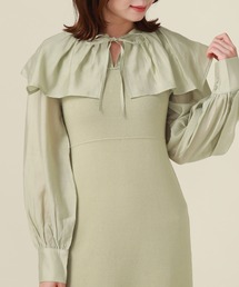 archives | ケープカラーマーメイドニットワンピース(ワンピース)