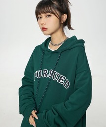 【Shoowtime】ビックシルエット プルオーバーパーカー Big silhouette hoodie