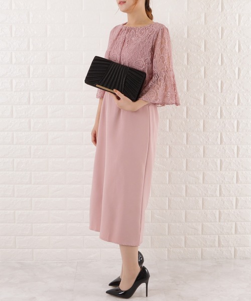 Lace Ladies（レースレディース）の「サテンプリーツ2wayクラッチバッグ（クラッチバッグ・レディース・ブラック/シルバー/ベージュ・FREE）」の10枚目の写真