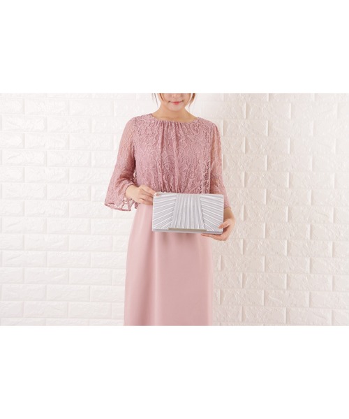 Lace Ladies（レースレディース）の「サテンプリーツ2wayクラッチバッグ（クラッチバッグ・レディース・ブラック/シルバー/ベージュ・FREE）」の18枚目の写真