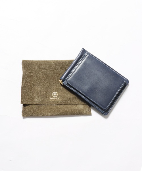 GLENROYAL（グレンロイヤル）の「GLENROYAL/グレンロイヤル MONEY CLIP WITH COIN POCKET 二つ折り財布（財布・メンズ・ダークブルー/ブラック/ダークブラウン・FREE）」の16枚目の写真
