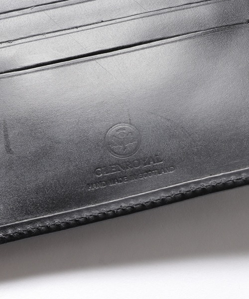 GLENROYAL（グレンロイヤル）の「GLENROYAL/グレンロイヤル MONEY CLIP WITH COIN POCKET 二つ折り財布（財布・メンズ・ダークブルー/ブラック/ダークブラウン・FREE）」の7枚目の写真