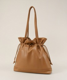 ドロスト エコレザー 巾着 トートバッグ