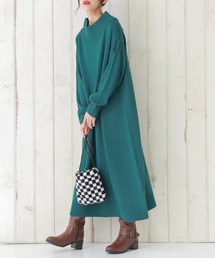 n'OrLABEL | 『ボトルネック風ニットワンピース』(ワンピース)