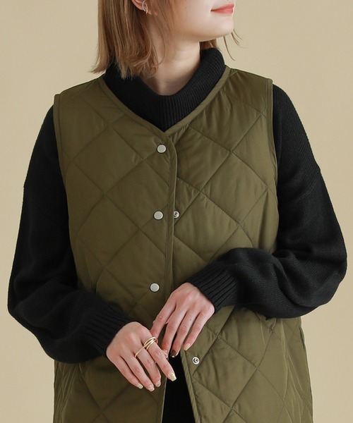 n'OrLABEL（ノアールレーベル）の「『ボトルネック風ニットワンピース』（ワンピース・レディース・チャコールグレー/プラム/ブルーグリーン/ベージュ/ブラック・FREE）」の9枚目の写真