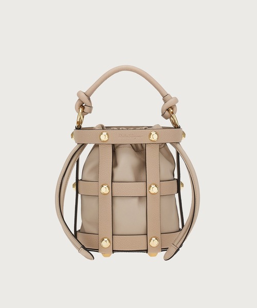 【Ferragamo】ケージバッグ ショルダーバッグ スモールサイズ サルヴァトーレ フェラガモから最新バッグがデビュー！気分で