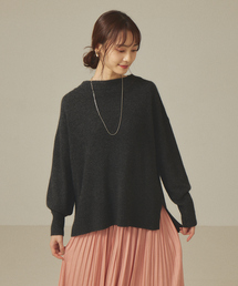 abahouse mavie | W混ふわふわモックネック(ニット/セーター)