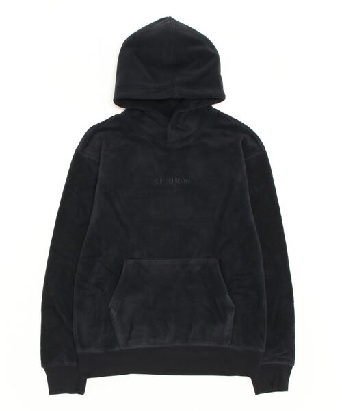 JORDAN BRAND（ジョーダンブランド）の「ジョーダン  ジョーダン ESS グラフィック ウィンター フリース PO L/S フーディ（パーカー・メンズ・ベージュ/ブラック・M/L/2XL/XL/S）」の2枚目の写真