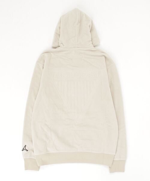 JORDAN BRAND（ジョーダンブランド）の「ジョーダン  ジョーダン ESS グラフィック ウィンター フリース PO L/S フーディ（パーカー・メンズ・ベージュ/ブラック・M/L/2XL/XL/S）」の3枚目の写真
