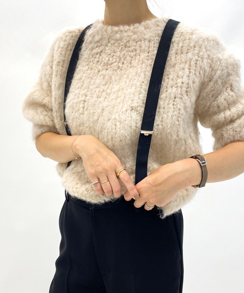 plage(プラージュ)の「《追加》【BERTELLES/ベルテル】 別注 サスペンダー 3(サスペンダー・レディース・ブラック・FREE)」の4枚目の写真