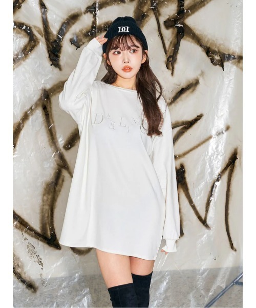 Darich（ダーリッチ）の「DARLINGビッグロングTシャツ（Tシャツ