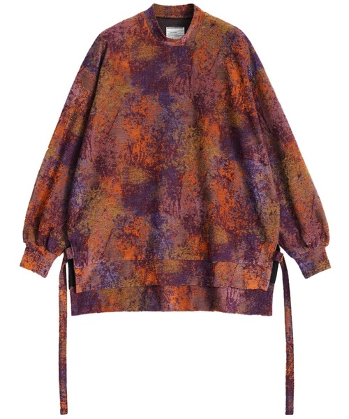 SHAREEF（シャリーフ）の「PILE JQ MOCK NECK L/S PO（Tシャツ