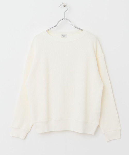 URBAN RESEARCH DOORS（アーバンリサーチドアーズ）の「ダブルフェイスロングスリーブTシャツ（Tシャツ/カットソー・レディース・グリーン/オフホワイト/ブラック・MEDIUM）」の10枚目の写真