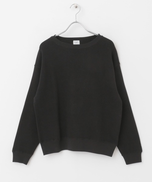 URBAN RESEARCH DOORS（アーバンリサーチドアーズ）の「ダブルフェイスロングスリーブTシャツ（Tシャツ/カットソー・レディース・グリーン/オフホワイト/ブラック・MEDIUM）」の11枚目の写真