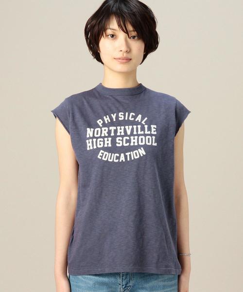 Champion（チャンピオン）の「BYBC Champion キャップスリーブカットソー◆（Tシャツ/カットソー・レディース・ホワイト/ケリー/ネイビー・MEDIUM）」の11枚目の写真