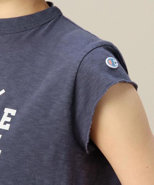 Champion（チャンピオン）の「BYBC Champion キャップスリーブカットソー◆（Tシャツ/カットソー・レディース・ホワイト/ケリー/ネイビー・MEDIUM）」の14枚目の写真