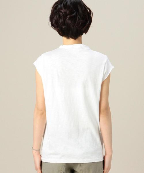 Champion（チャンピオン）の「BYBC Champion キャップスリーブカットソー◆（Tシャツ/カットソー・レディース・ホワイト/ケリー/ネイビー・MEDIUM）」の9枚目の写真