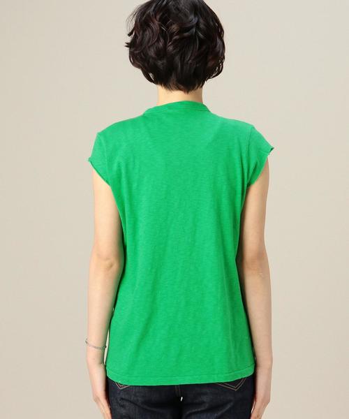 Champion（チャンピオン）の「BYBC Champion キャップスリーブカットソー◆（Tシャツ/カットソー・レディース・ホワイト/ケリー/ネイビー・MEDIUM）」の5枚目の写真