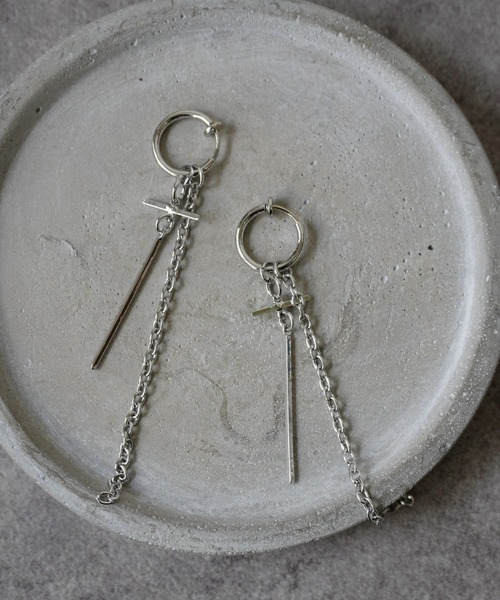 Port（ポート）の「【 ノンホール 】モチーフ デザイン スプリング フープ イヤリング（イヤリング・メンズ・シルバー/シルバー系その他/その他7/その他1/その他2/その他3/その他5/その他8/シルバー系その他2/シルバー系その他4/シルバー系その他6/その他4/シルバー系その他3/シルバー系その他5/シルバー系その他7・FREE）」の13枚目の写真