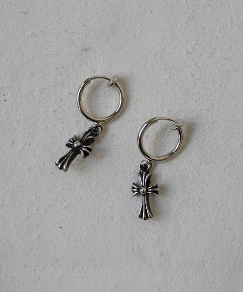 Port（ポート）の「【 ノンホール 】モチーフ デザイン スプリング フープ イヤリング（イヤリング・メンズ・シルバー/シルバー系その他/その他7/その他1/その他2/その他3/その他5/その他8/シルバー系その他2/シルバー系その他4/シルバー系その他6/その他4/シルバー系その他3/シルバー系その他5/シルバー系その他7・FREE）」の14枚目の写真