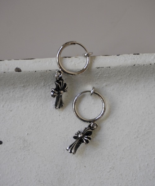 Port（ポート）の「【 ノンホール 】モチーフ デザイン スプリング フープ イヤリング（イヤリング・メンズ・シルバー/シルバー系その他/その他7/その他1/その他2/その他3/その他5/その他8/シルバー系その他2/シルバー系その他4/シルバー系その他6/その他4/シルバー系その他3/シルバー系その他5/シルバー系その他7・FREE）」の9枚目の写真