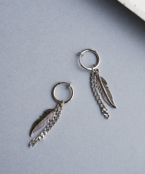 Port（ポート）の「【 ノンホール 】モチーフ デザイン スプリング フープ イヤリング（イヤリング・メンズ・シルバー/シルバー系その他/その他7/その他1/その他2/その他3/その他5/その他8/シルバー系その他2/シルバー系その他4/シルバー系その他6/その他4/シルバー系その他3/シルバー系その他5/シルバー系その他7・FREE）」の16枚目の写真